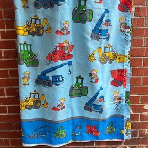 Vintage Bob the Builder Twin Flat Sheet 2001 - Vintage Kids Bedding
